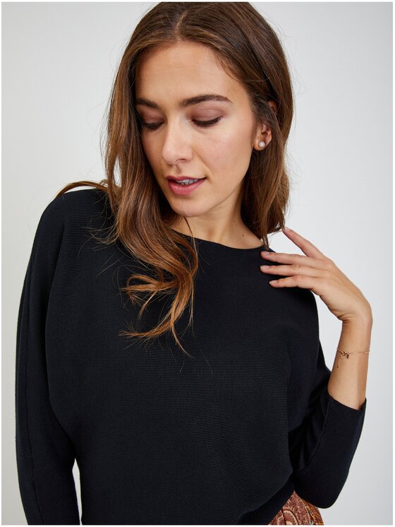 Orsay Orsay Sweter 507449660000__XL Czarny Regular Fit