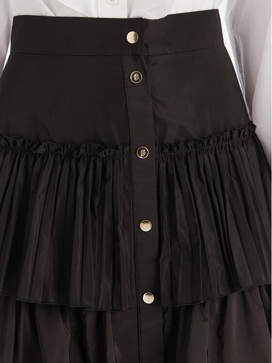Babylon Babylon Спідниця-максі MF0503 Чорний Regular Fit