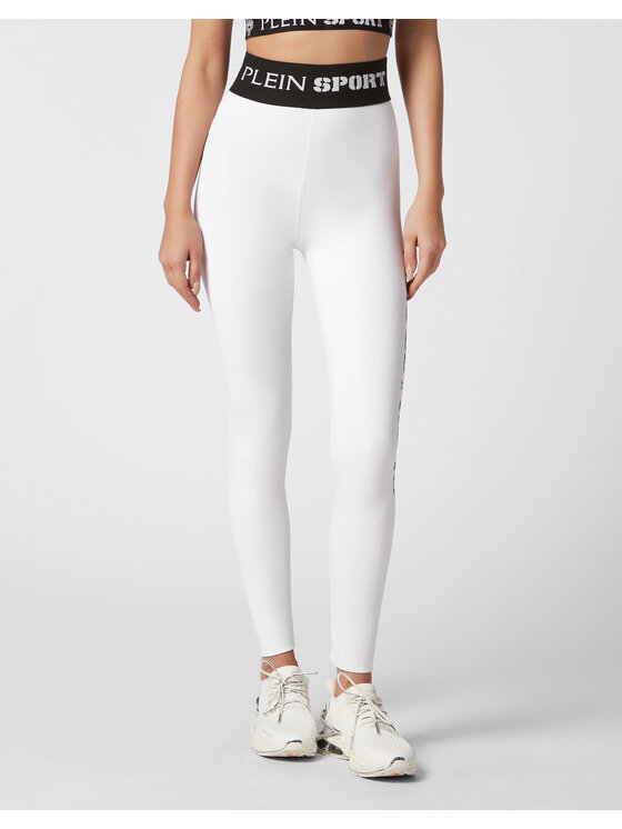 Plein Sport Plein Sport Leggings 13001 Bianco Active Fit
