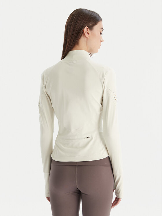 adidas by Stella McCartney adidas by Stella McCartney Тениска от техническо трико Training Midlayer JM1397 Бежов Slim Fit