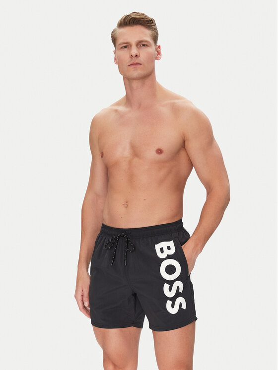 BOSS BOSS Plavecké šortky Octopus 50514502 Černá Regular Fit