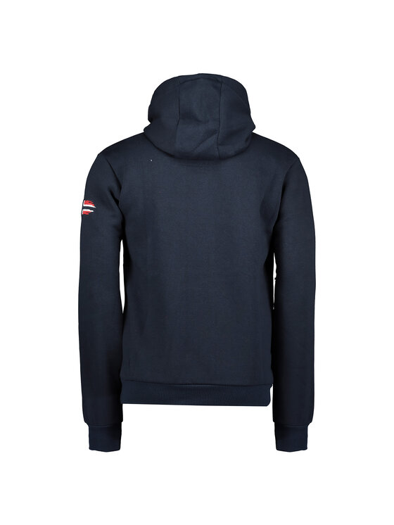 Geographical Norway Geographical Norway Bluza WT1874H/GN-NAVY Granatowy Reglan Fit
