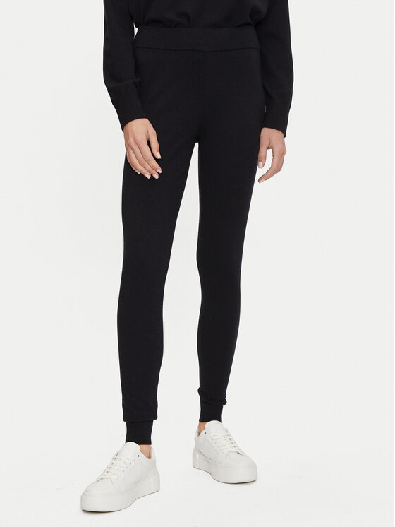 Athlecia Pantaloni da tuta Dava W Knitted EA243385 Nero Regular Fit, taglia : 34