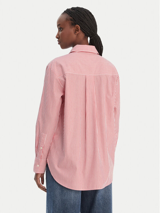 Tommy Hilfiger Tommy Hilfiger Camicia WW0WW48190 Rosso Regular Fit