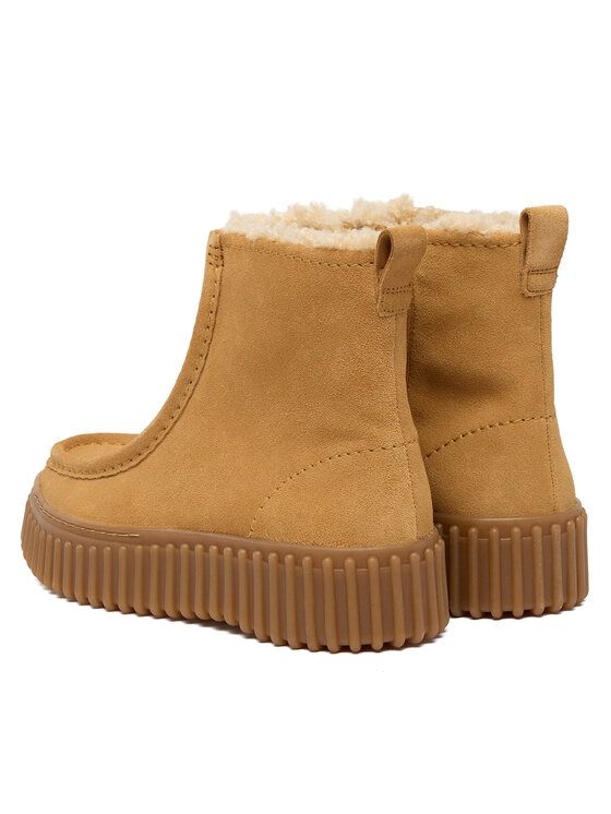 Clarks Clarks Botki Torhill Cozy 26182911 Brązowy