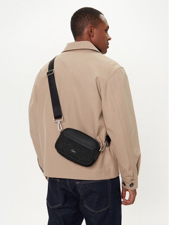 Lacoste Lacoste Плоска сумка NH5175BG Чорний