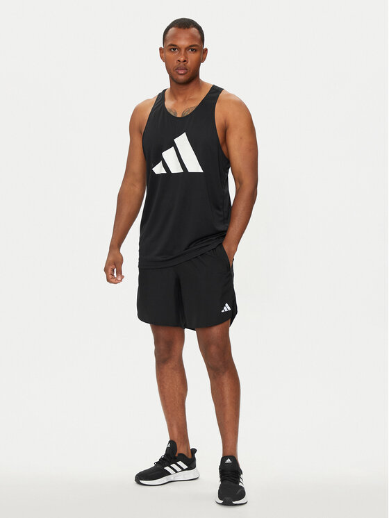 adidas adidas Koszulka techniczna Run It IL7233 Czarny Slim Fit