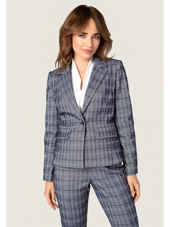 QUIOSQUE QUIOSQUE Sako ML 1023Z1 Tmavomodrá Regular Fit