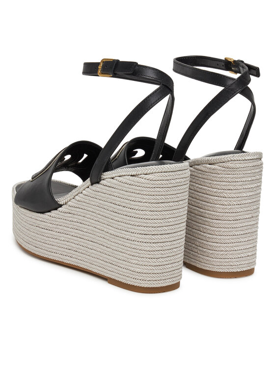 Guess Guess Espadrile FLJTAN LEA04 Negru