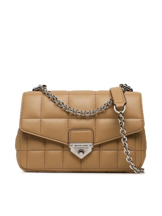 Torebka MICHAEL Michael Kors, Beżowa, Soho 30H0S1SL1T