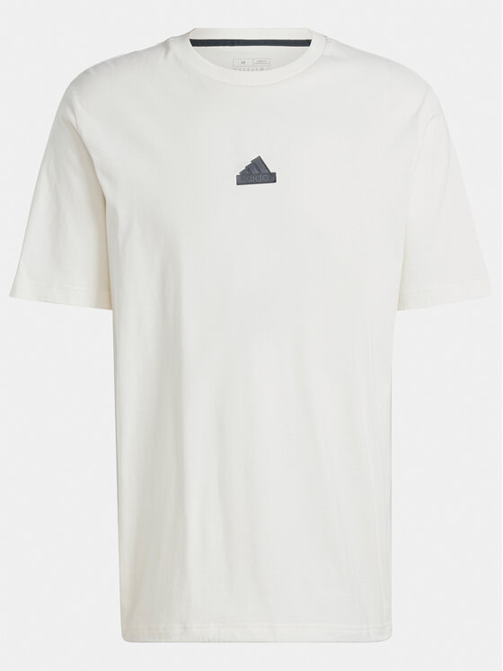 adidas adidas Majica City Escape IR5175 Bela Loose Fit