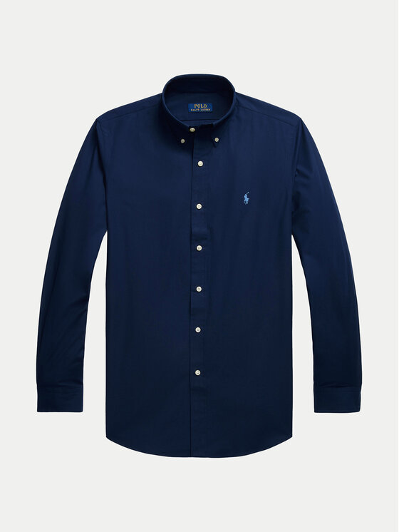 Polo Ralph Lauren Polo Ralph Lauren Košile 710928255001 Tmavomodrá Custom Fit