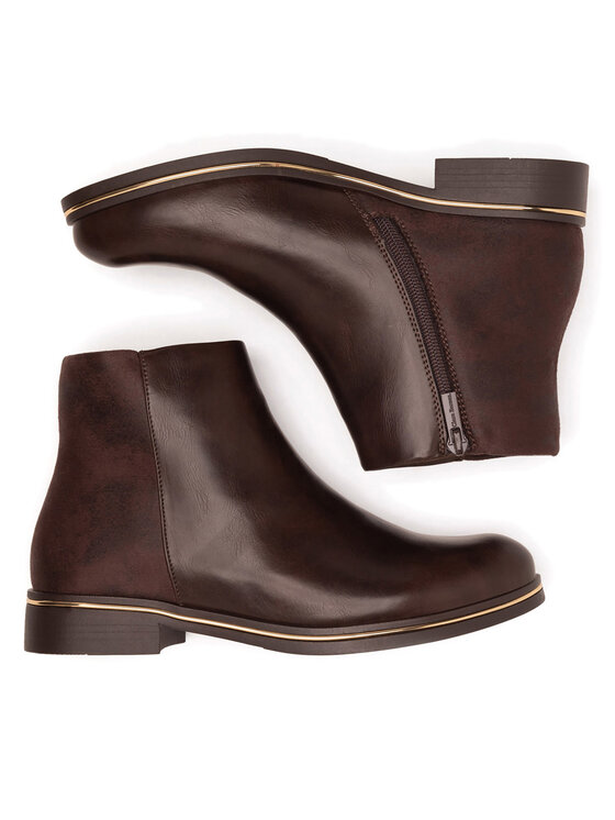 Clara Barson Clara Barson Botki WS6517-01 Brązowy