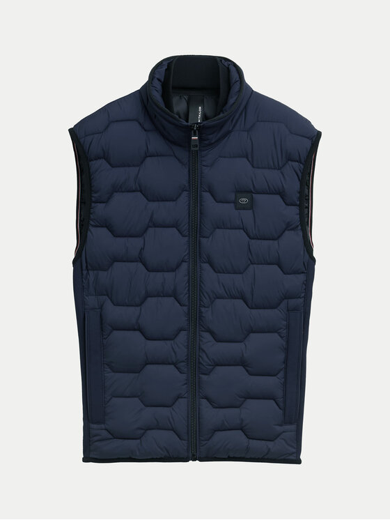 Tom Tailor Tom Tailor Kamizelka 1044088 Granatowy Regular Fit