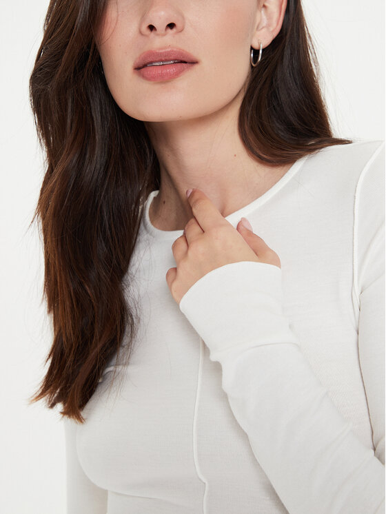 Gina Tricot Gina Tricot Blusa 21324 Bianco Slim Fit