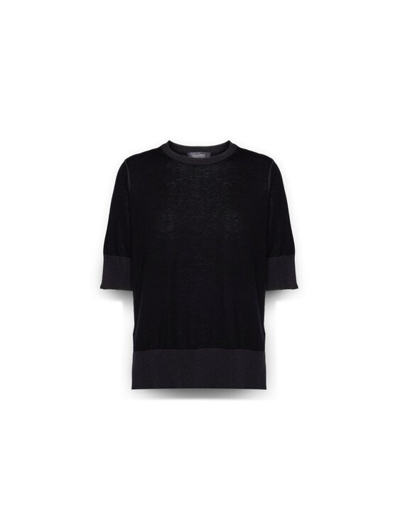 Elena Mirò Elena Mirò Maglione M518Z000659N033 Nero Regular Fit