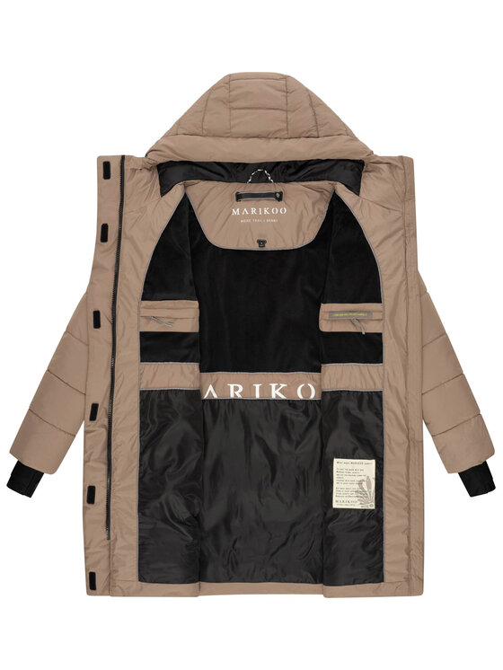 Marikoo Marikoo Kurtka zimowa Kaituu XVI Szary Regular Fit