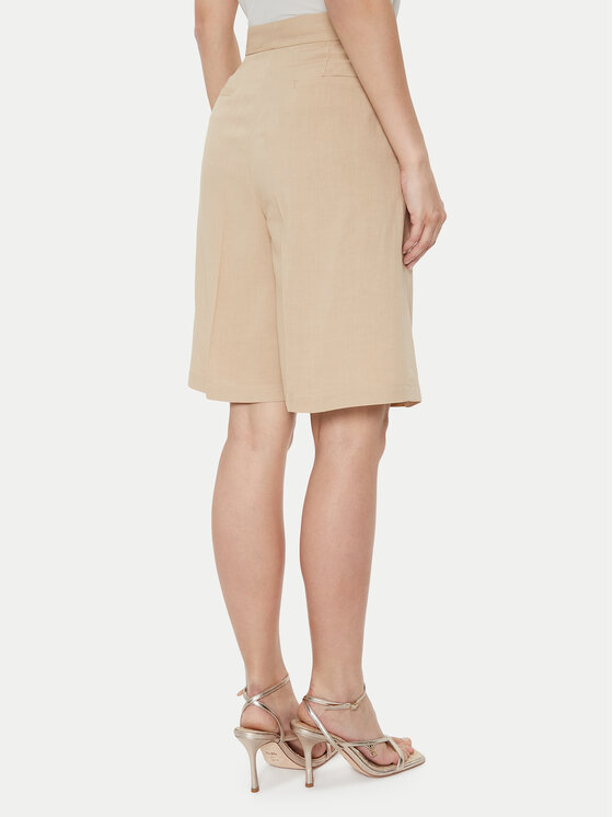 ViCOLO ViCOLO Bermudy TB1568 Beżowy Relaxed Fit