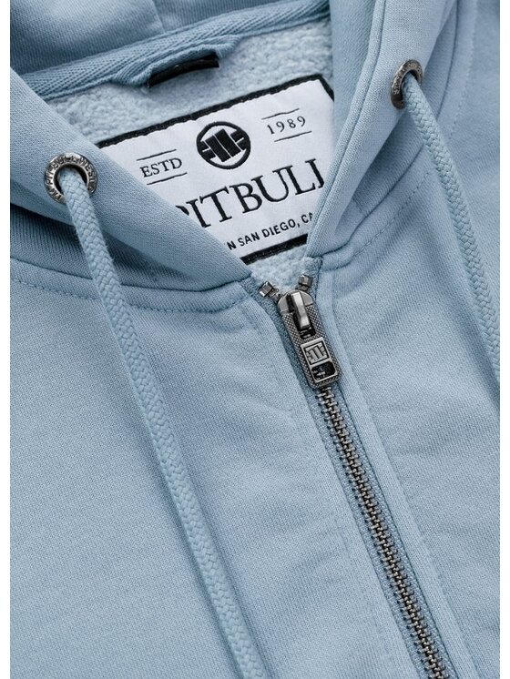 PITBULL PITBULL Bluza MANZANITA HEART Błękitny Regular Fit