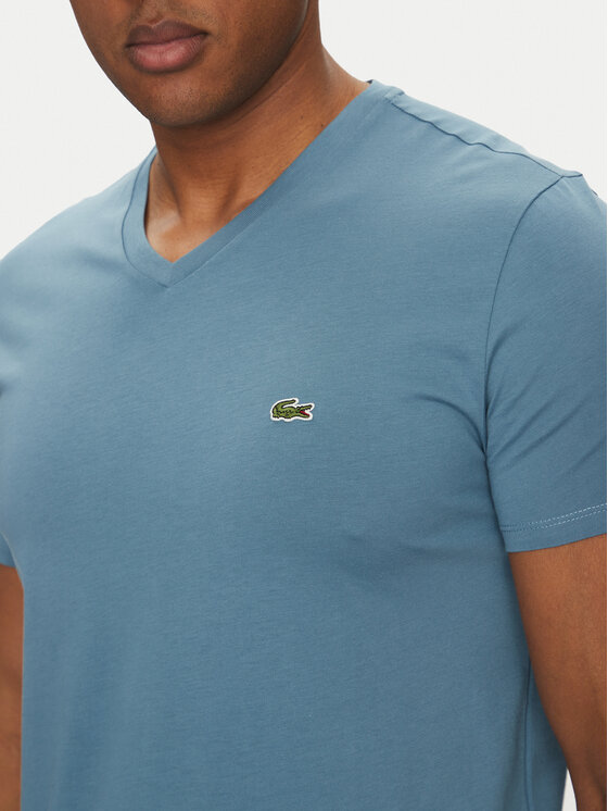 Lacoste Lacoste Tričko TH6710 Zelená Regular Fit