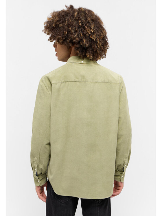 Mustang Mustang Camicia IOWA Verde Regular Fit