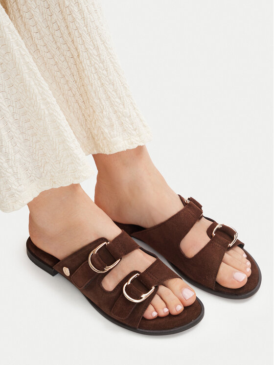 U.S. Polo Assn. U.S. Polo Assn. Plätud EO-KATYA001W/6S1 Pruun