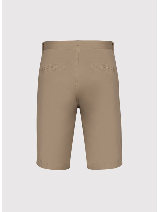 Pako Lorente Pako Lorente Szorty materiałowe P26SF-WS-002 Beżowy Regular Fit