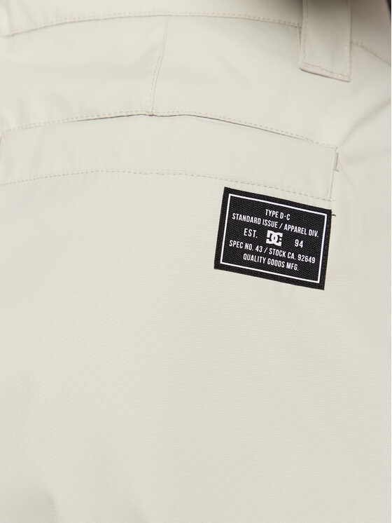 DC Shoes DC Shoes Snieglenčių kelnės Snow Chino ADYTP03031 Smėlio Regular Fit