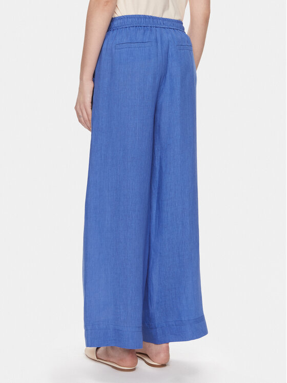 Marella Marella Kalhoty culottes 2413131084 Modrá Regular Fit