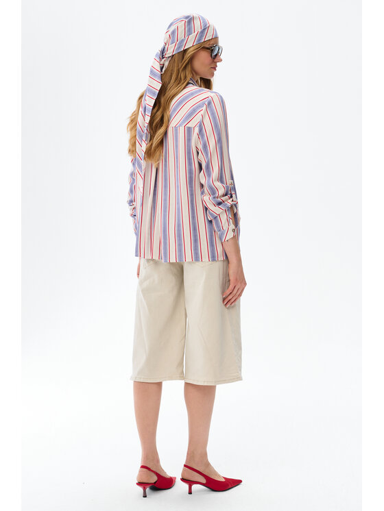 blue shadow blue shadow Koszula Sing Niebieski Regular Fit