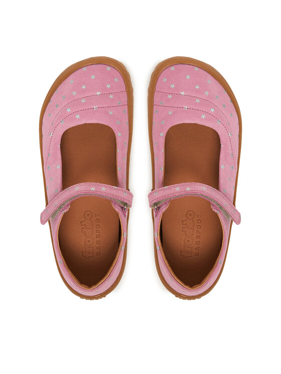 Froddo Froddo Baleriny Barefoot Mary J G3140195-4 DD Różowy