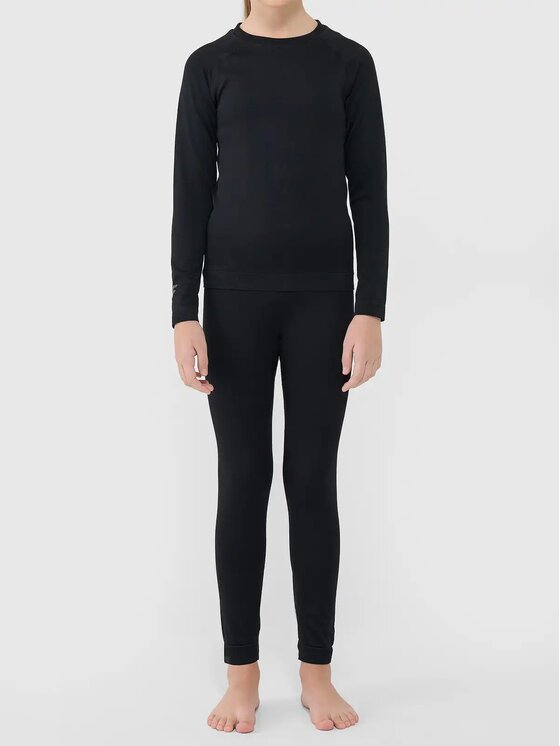 4F 4F Set di biancheria intima termica 4FJWAW25USEAU258-20S Nero