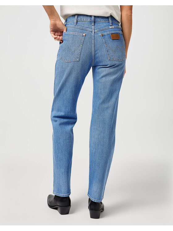 Wrangler Wrangler Jeans Style Crosby Blu Straight Fit