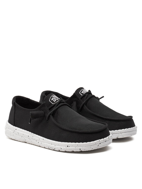 Hey Dude Hey Dude Cipele Wendy Slub Canvas 40063-001 Crna