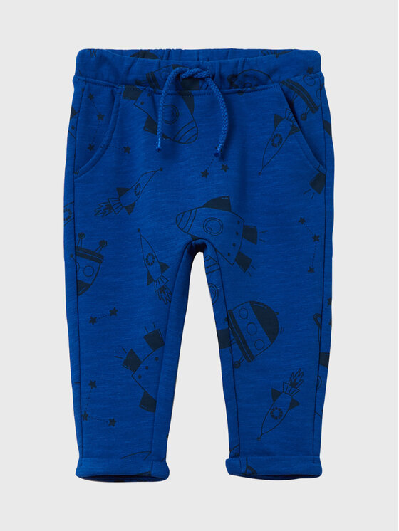 OVS OVS Jogginghose 1582450 Dunkelblau Regular Fit