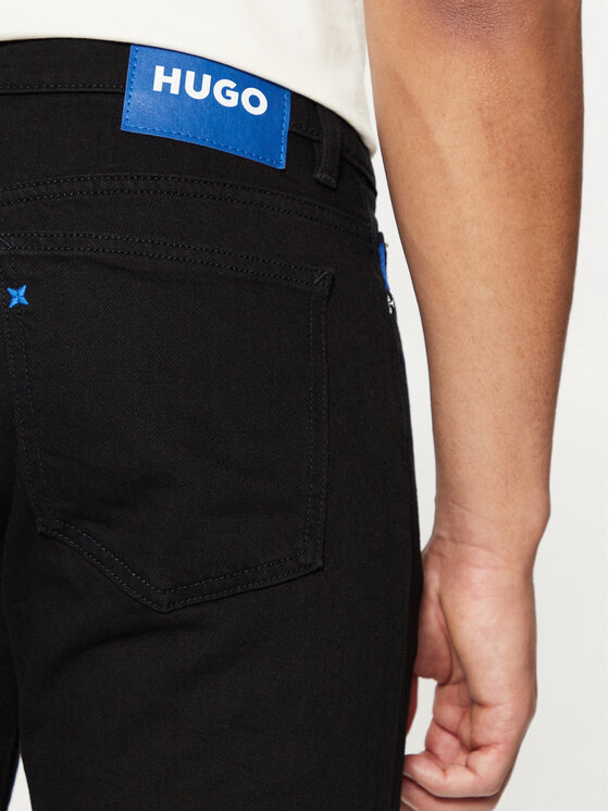 HUGO HUGO Traperice Ash 50511483 Crna Slim Fit