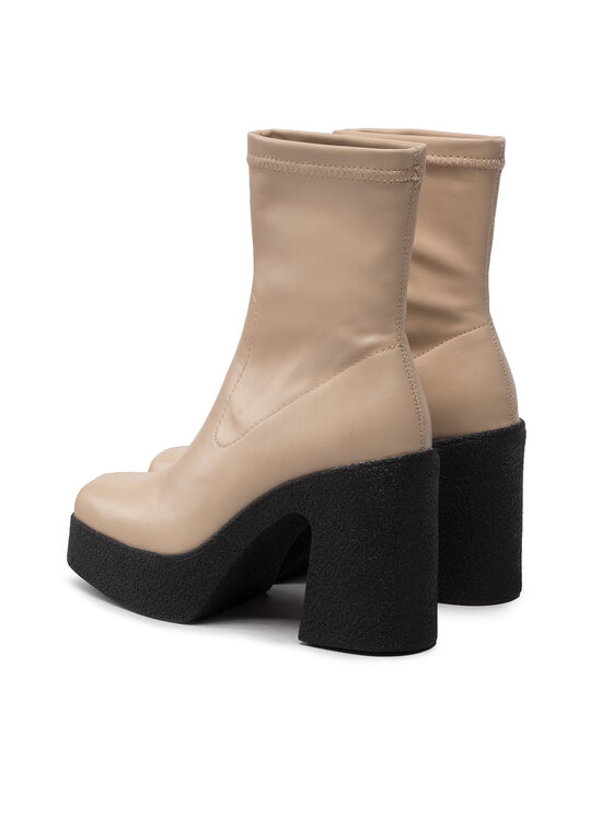 DeeZee DeeZee Botki ZAL96063T-3 Beżowy