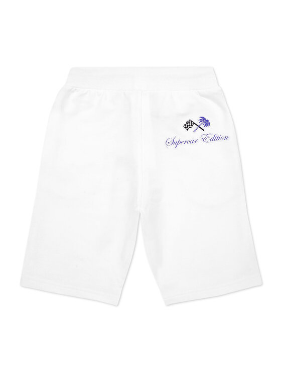 PHILIPP PLEIN PHILIPP PLEIN Pantaloncini 28181 Bianco Jogger Fit