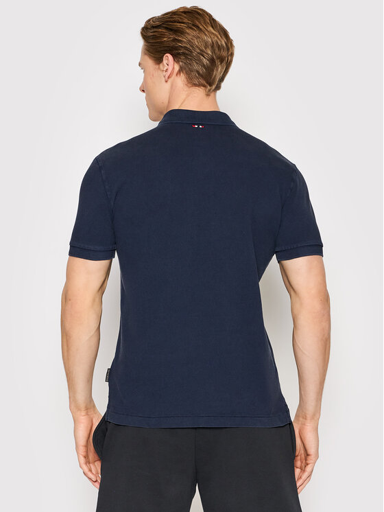 Napapijri Napapijri Polo Elbas NP0A4GDL Tumši zils Regular Fit