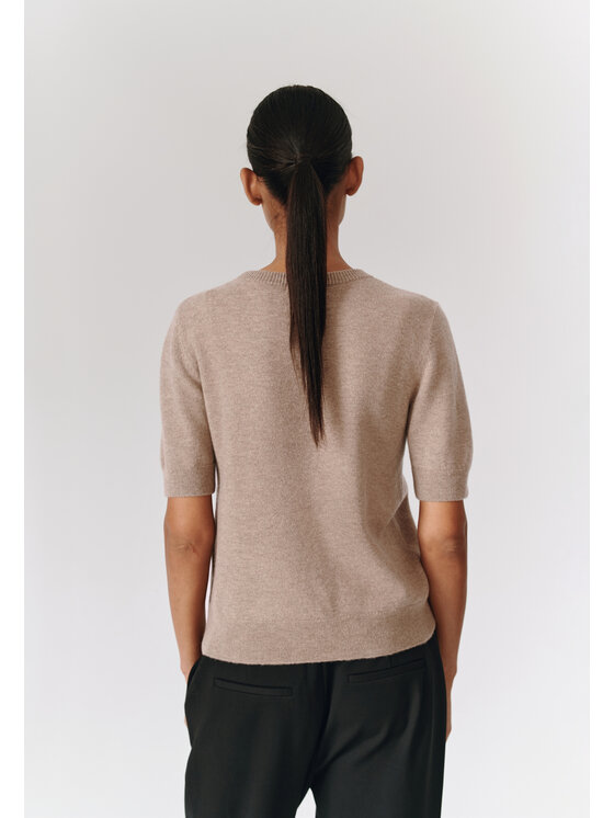 TATUUM TATUUM Sweter MERIO Brązowy Classic Fit