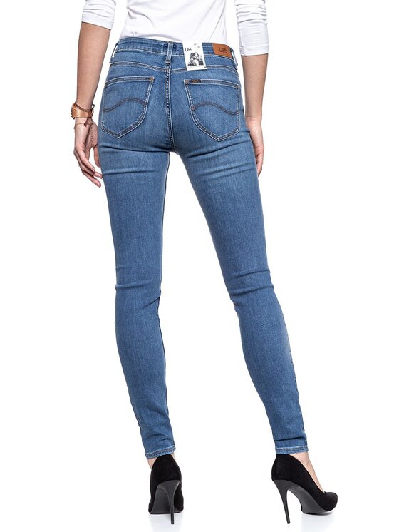 Lee Lee Jeans SCARLETT HIGH Blu Skinny Fit