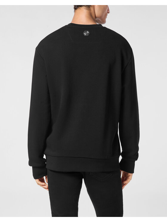 PHILIPP PLEIN PHILIPP PLEIN Longsleeve 20177 Nero Regular Fit