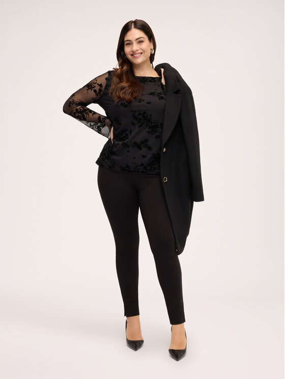 Fiorella Rubino Fiorella Rubino T-shirt G098L009485N033 Nero Regular Fit