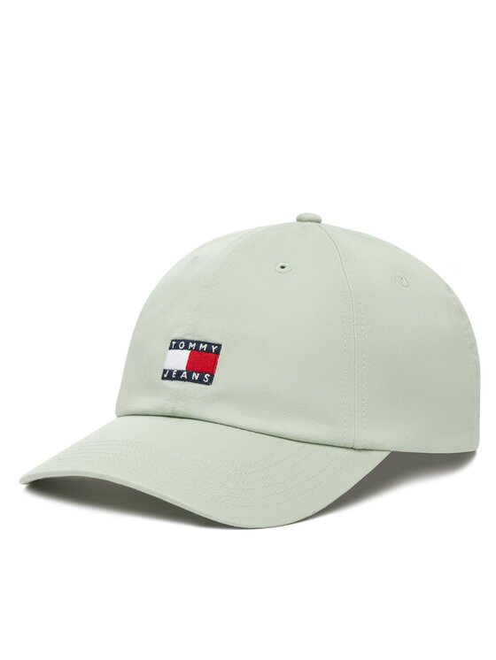 Șapcă Tommy Jeans Tjm Heritage 6 Panel Cap AM0AM12020 Verde