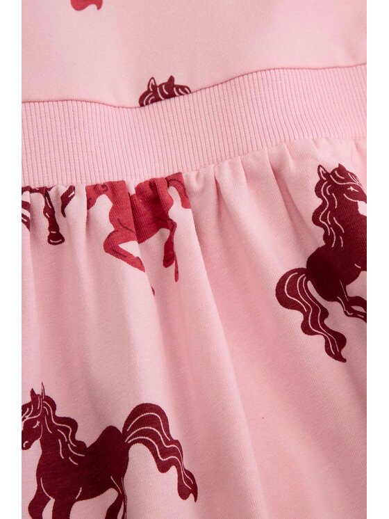 Coccodrillo Coccodrillo Sukienka codzienna WC6129101GGK-033 Różowy Regular Fit
