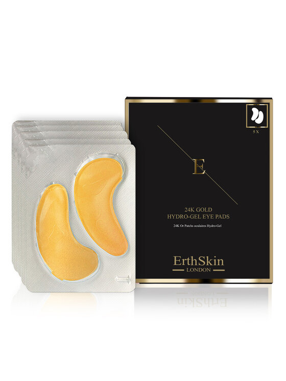 Erthskin London Erthskin London pod oczy Kolagen + 24K Złoto 5x2 szt.. Płatki pod oczy