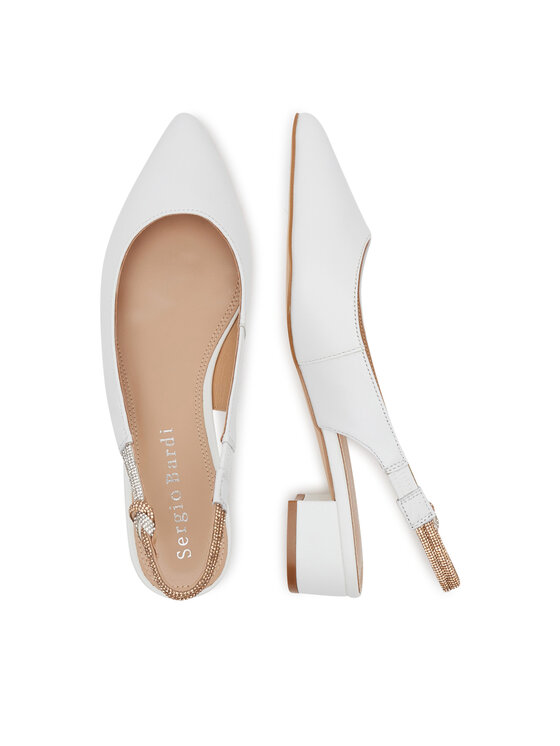 Sergio Bardi Sergio Bardi Pantofi pumps WYL4138-1Z-SB Alb