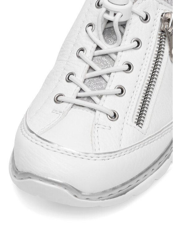 Rieker Rieker Pantofi L32P2-80 Alb