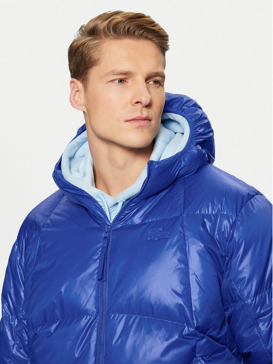 Lacoste Lacoste Žieminė striukė BH2889 Mėlyna Regular Fit