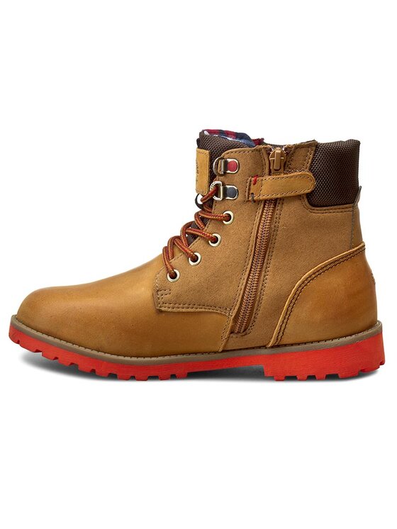 Tommy Hilfiger Tommy Hilfiger Outdoorová obuv Houston Jr 1C FB56821693 Hnedá